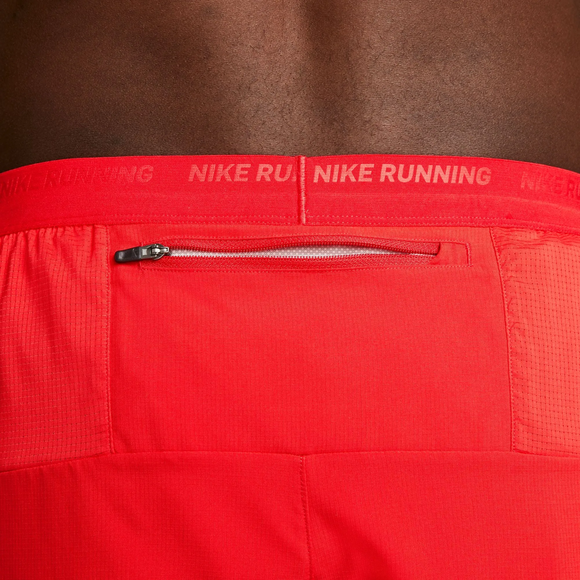Men's DRI-FIT Stride 5" Shorts (657 - University Red/Black/Reflective Silver)