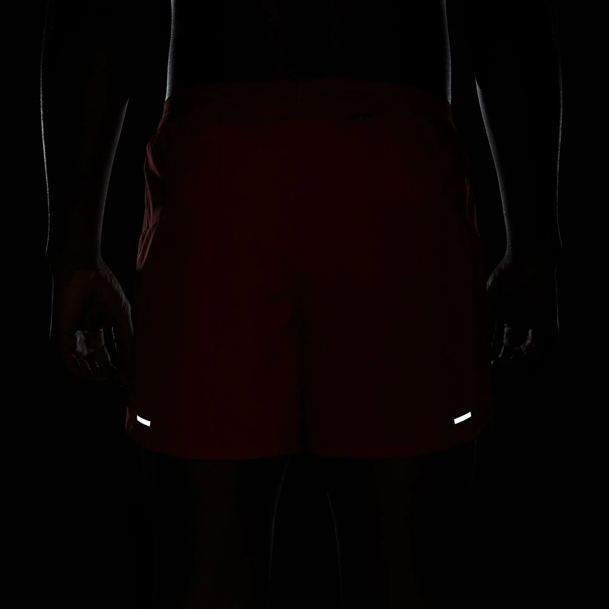 Men's DRI-FIT Stride 5" Shorts (657 - University Red/Black/Reflective Silver)