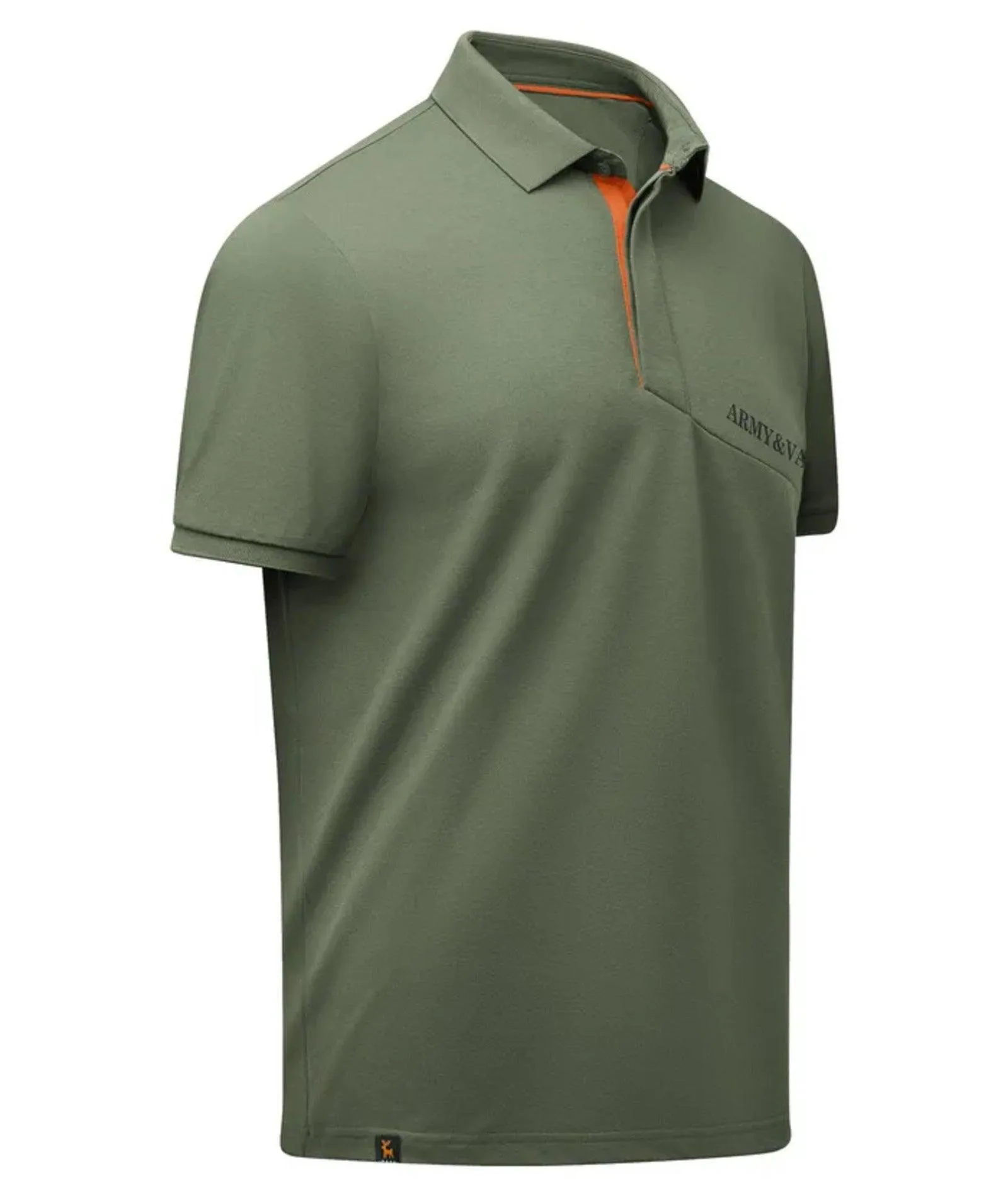 Men's Dry Fit Custom Embroider Sports Polo Shirt-ZPK003544