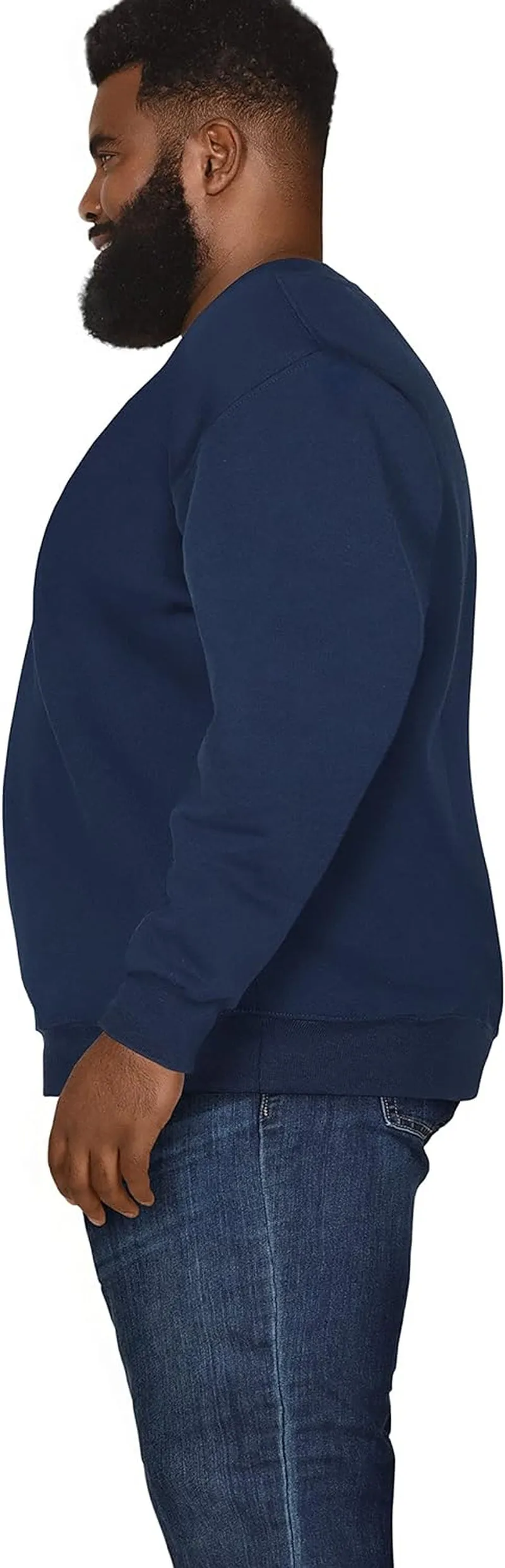 Men's Eversoft Fleece Sweatshirt | Moisture-Wicking & Breathable | Crewneck Design