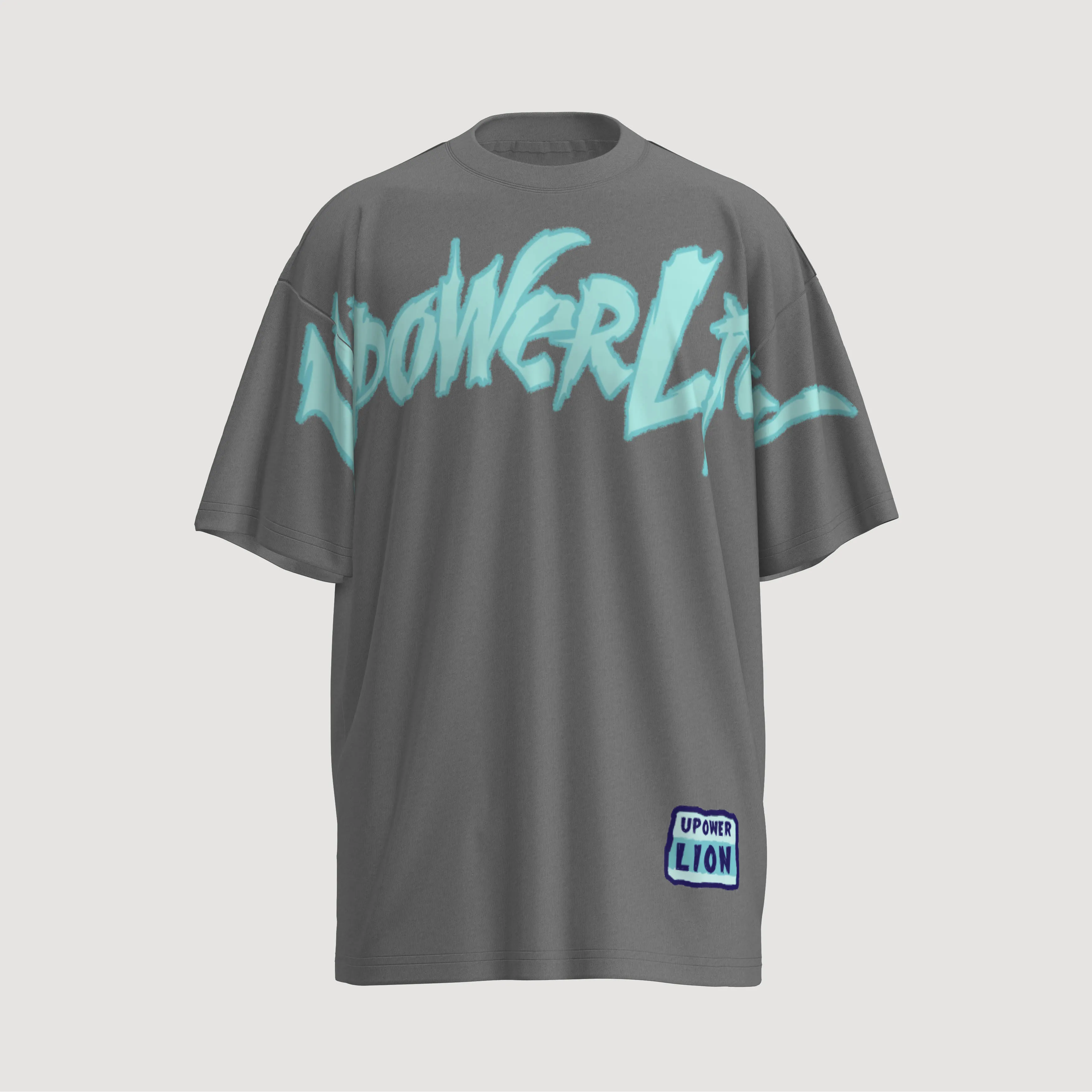 Men's Graffiti Pattern Tee Urban Streetwear Clothes Oversized Fit