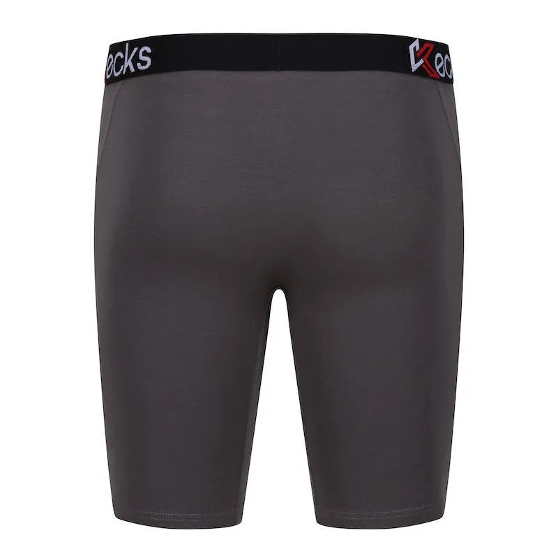 Mens Grey Multipack Boxer Shorts