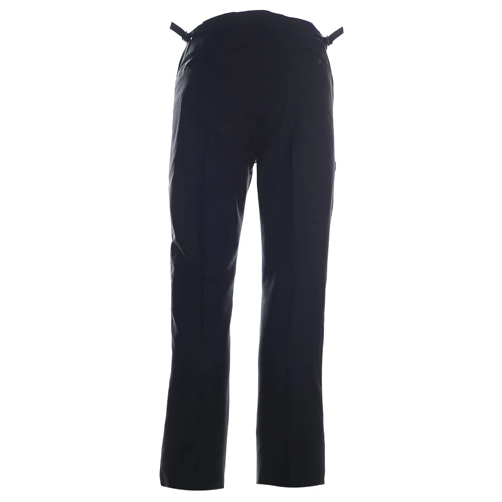 Men's Hackett, 110S Midnight Wool Suit in Black