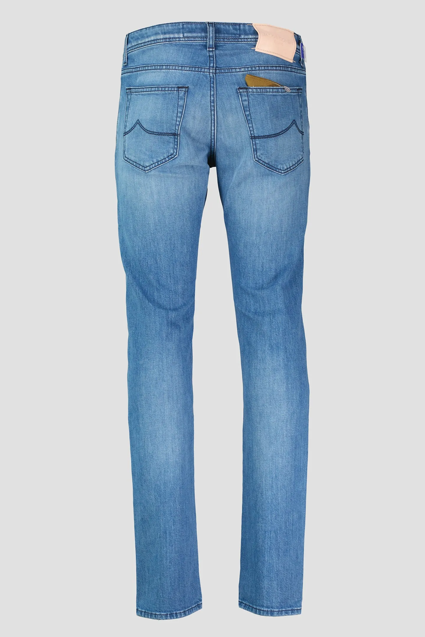 Men's Jacob Cohen Navy Denim 5 Pocket Slim Fit Nick Jeans