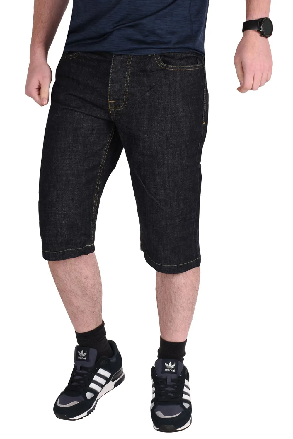 Mens Leon Denim Shorts - UK32/34