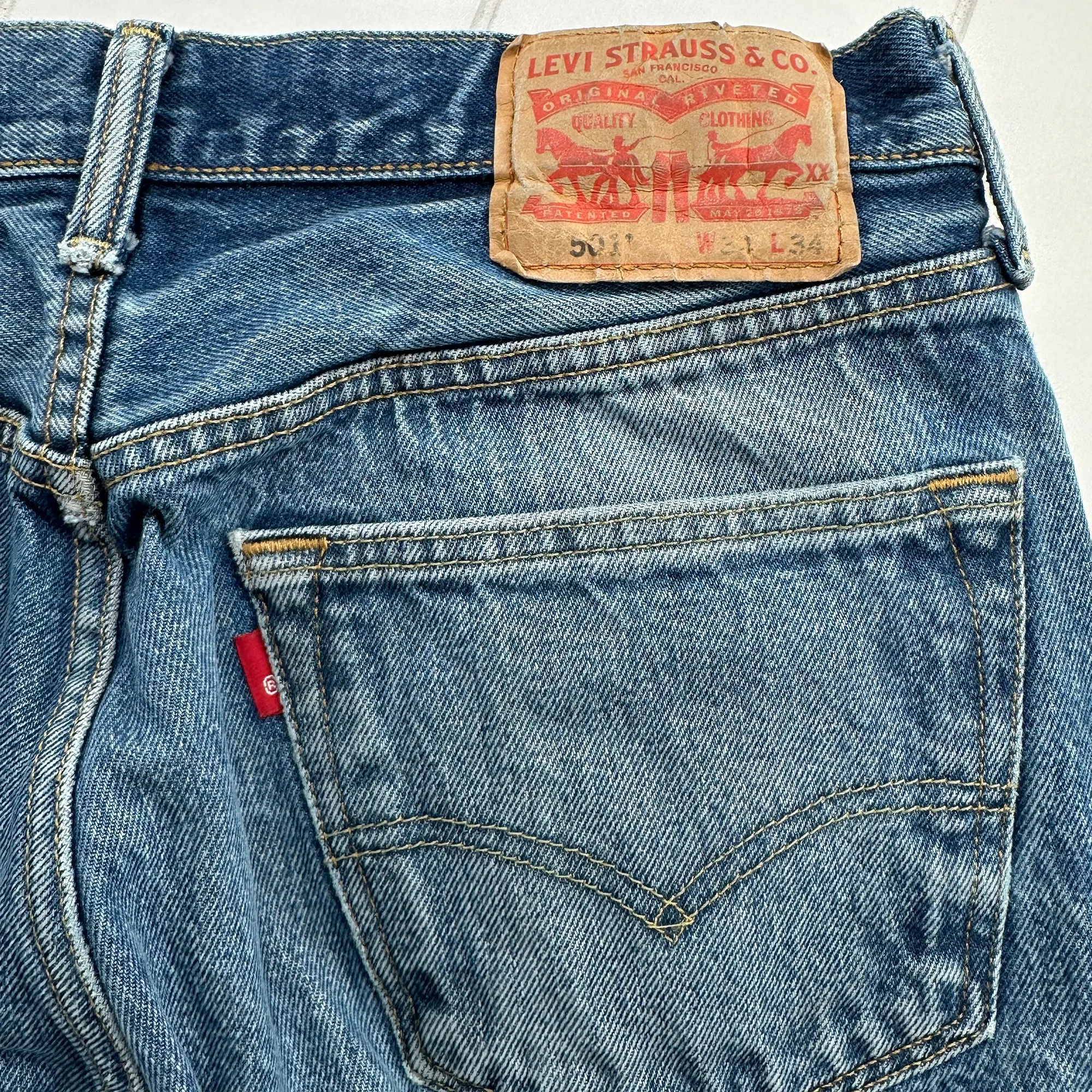 Men's Levi's 501 Cutoff Shorts - 31x12