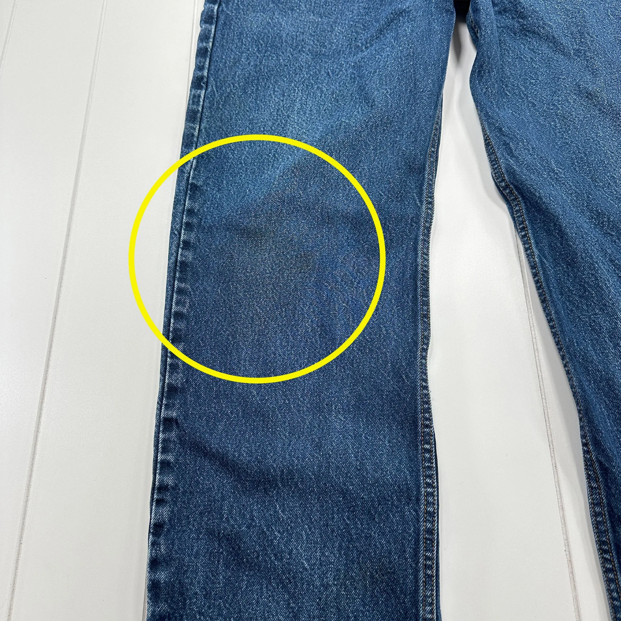 Men's Levi's 505 Straight Leg Jeans - Tagged: 38x34; Measured size: 36x33
