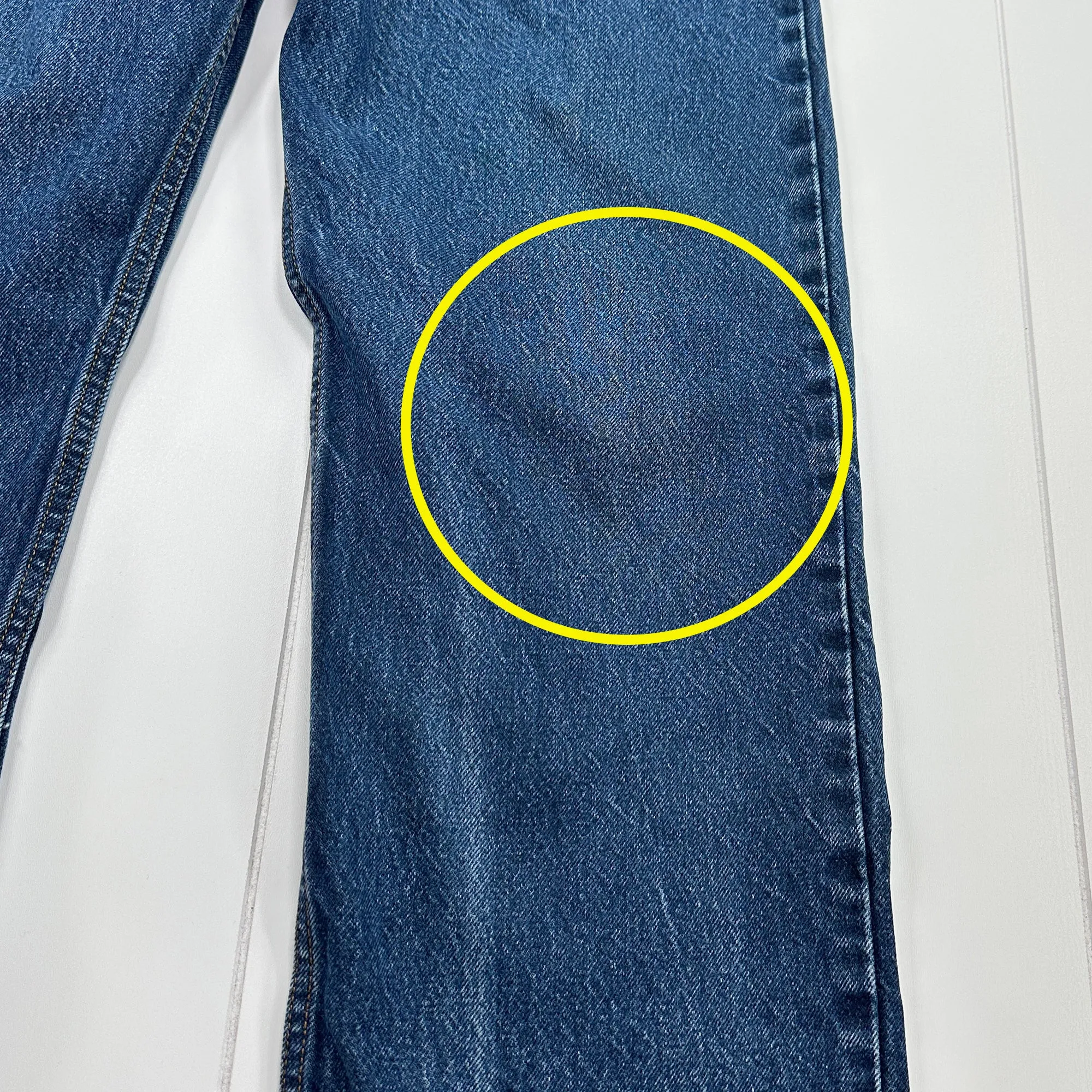 Men's Levi's 505 Straight Leg Jeans - Tagged: 38x34; Measured size: 36x33