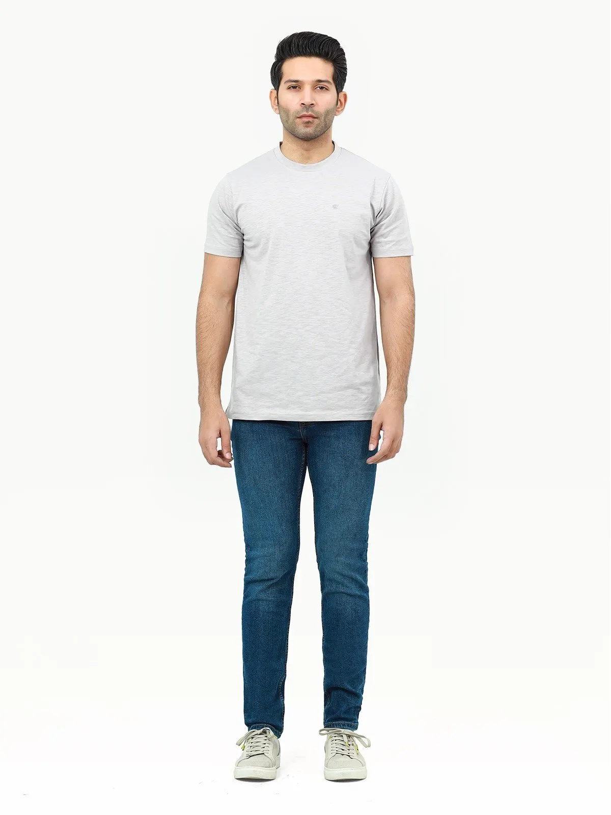 Men's Mid Blue Jeans - EMBPD22-012