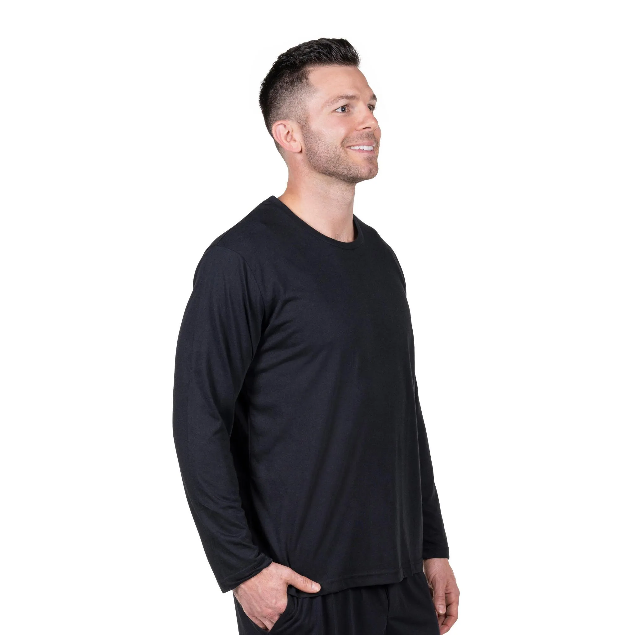 Men's Moisture Wicking Long Sleeve T-Shirt