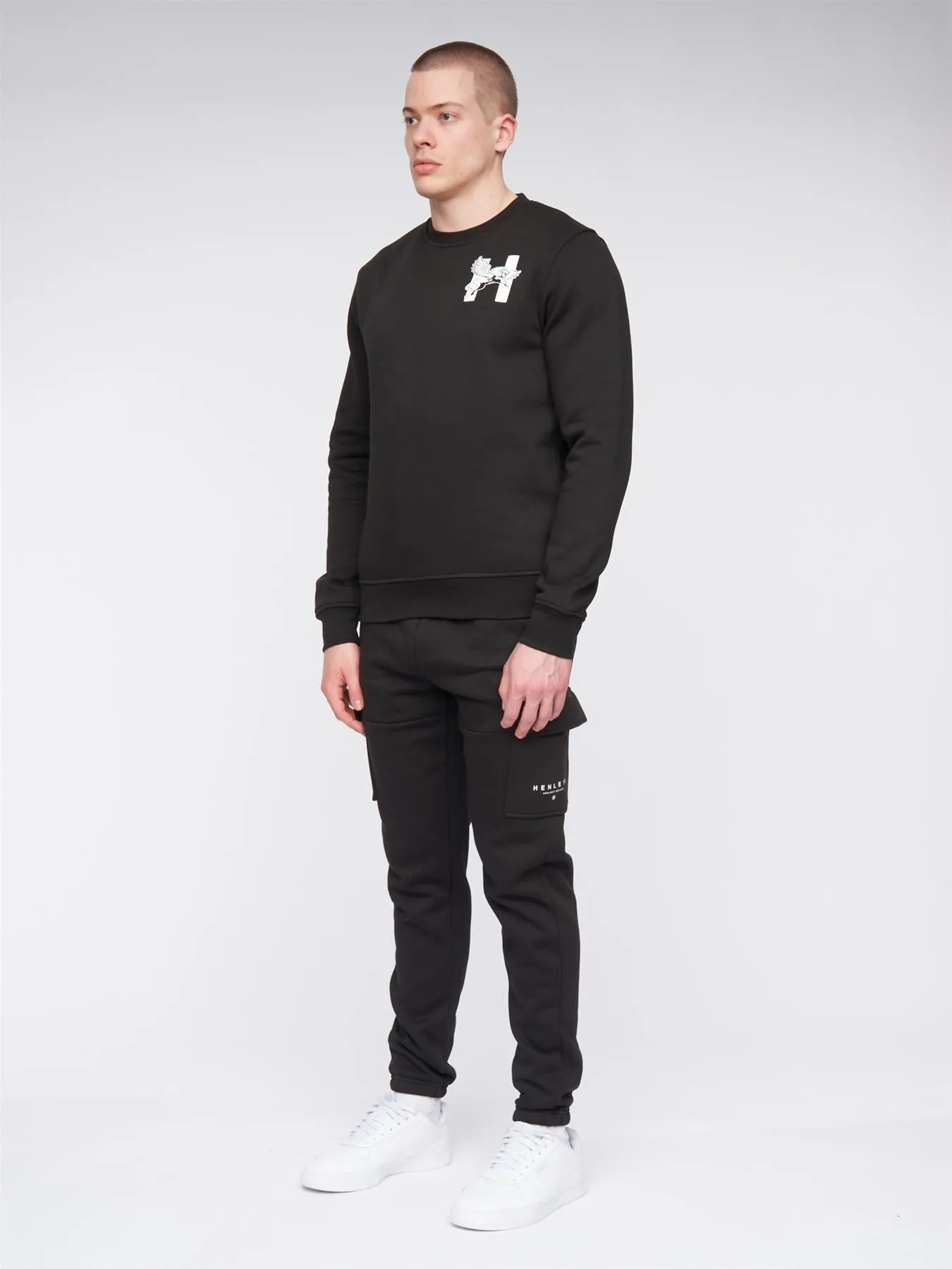 Mens Moorehen Joggers Black