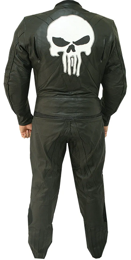 Men's Motorbike Racing Leather Suit