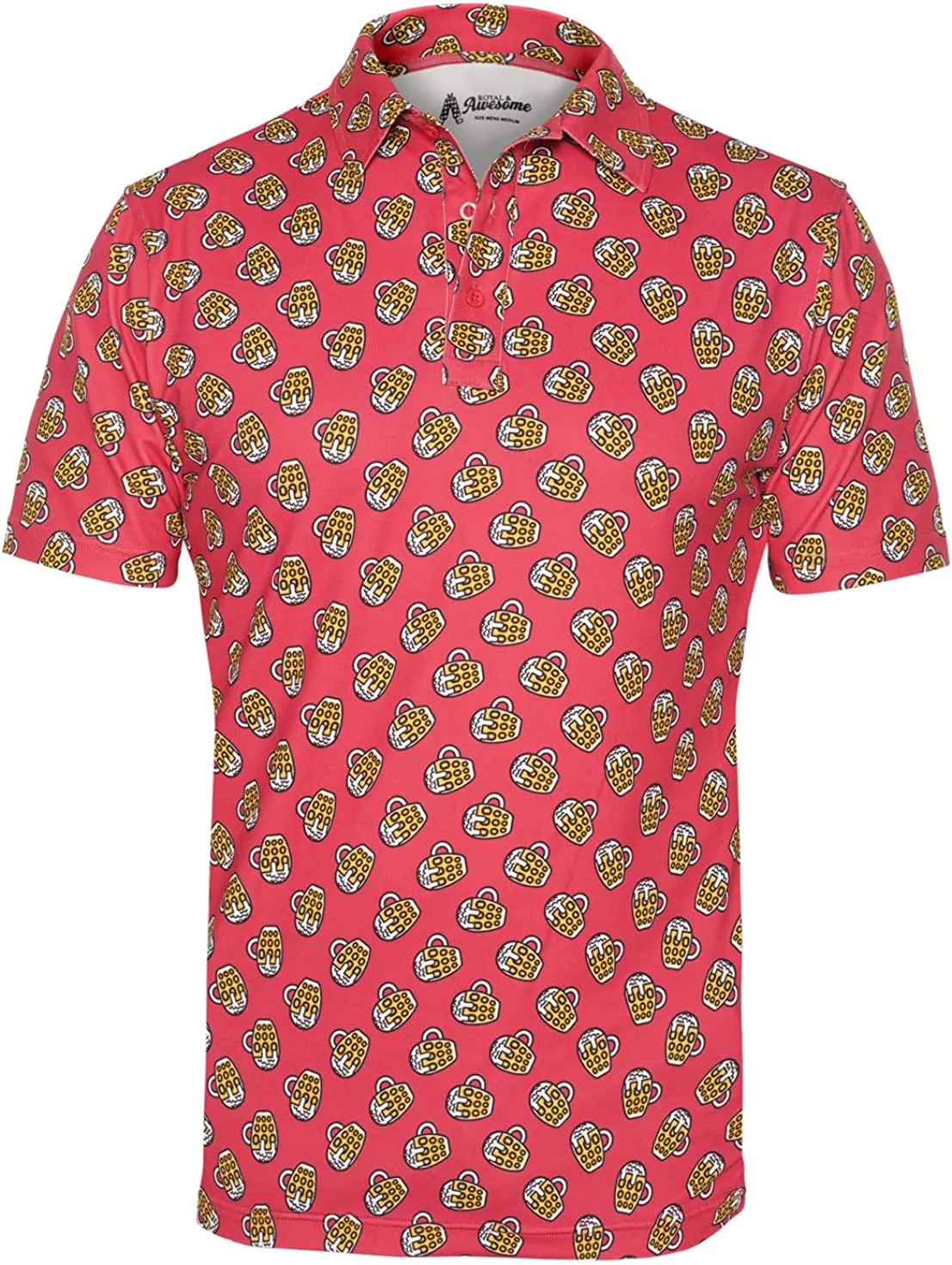 Men's Multi-Color Golf Shirt