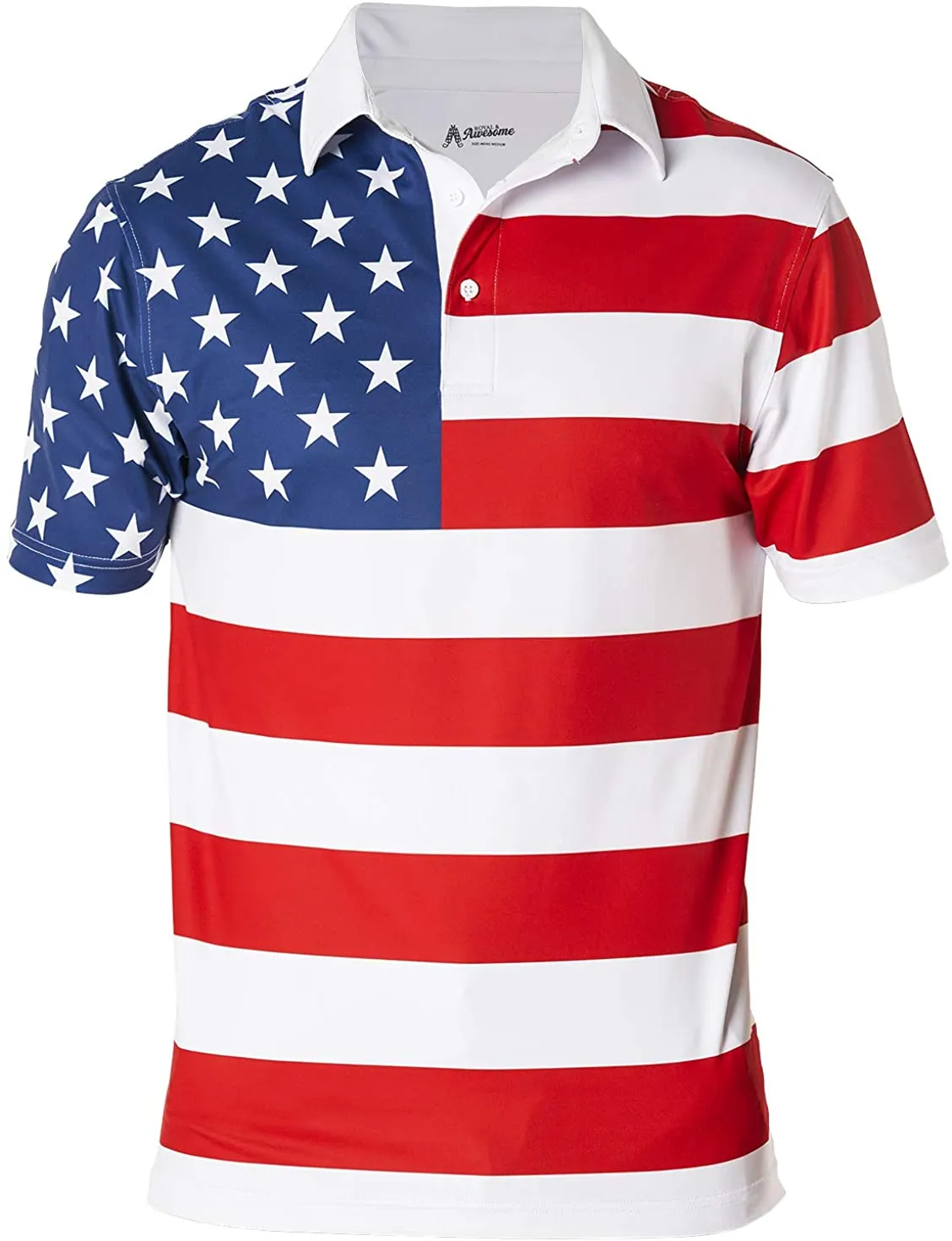 Men's Multi-Color Golf Shirt
