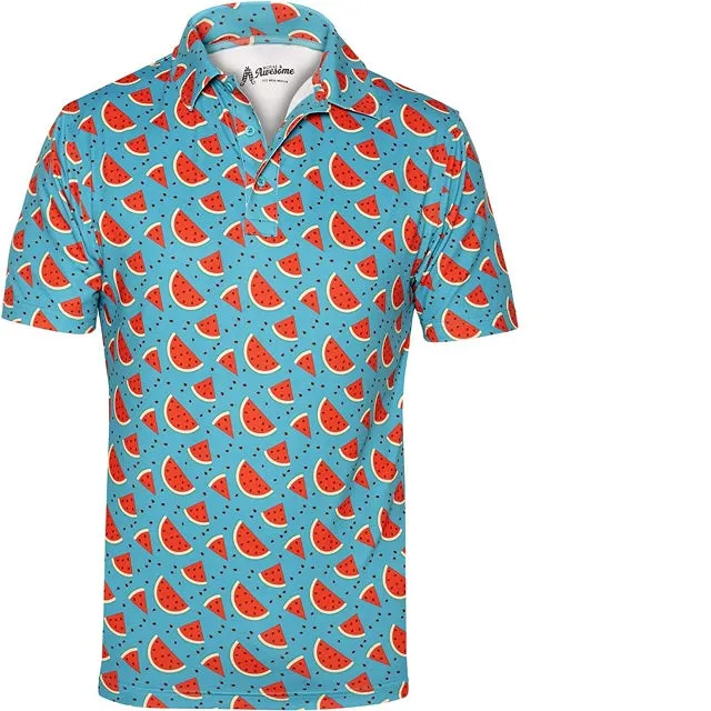 Men's Multi-Color Golf Shirt