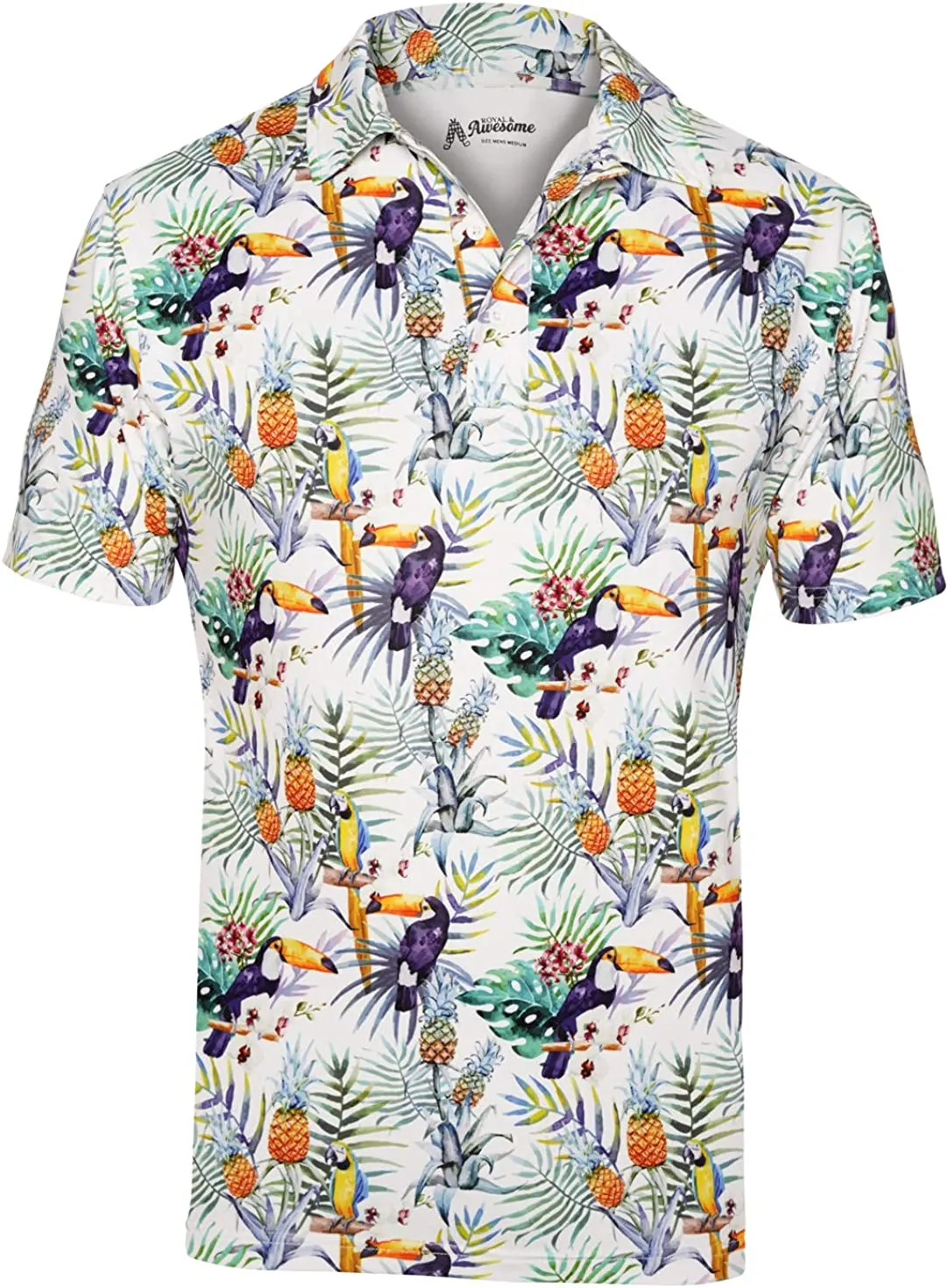 Men's Multi-Color Golf Shirt