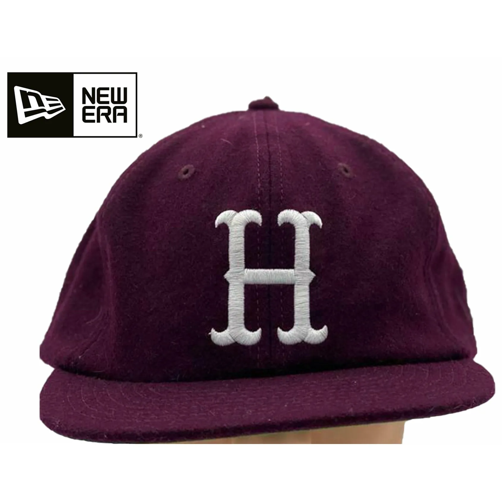 Mens NewEra Classic H Fitted Hat Camo 7-1/2