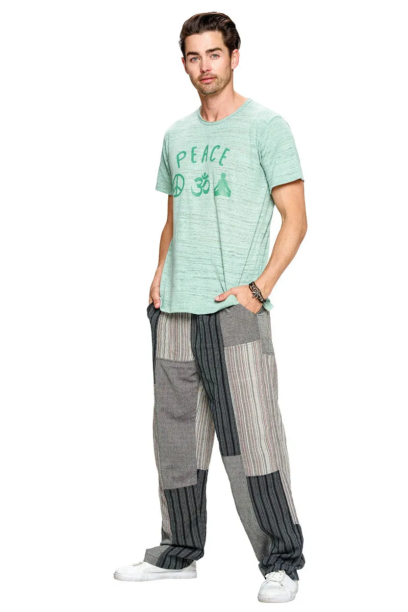 Men's Pants Patch Work