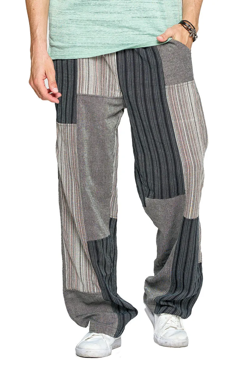 Men's Pants Patch Work