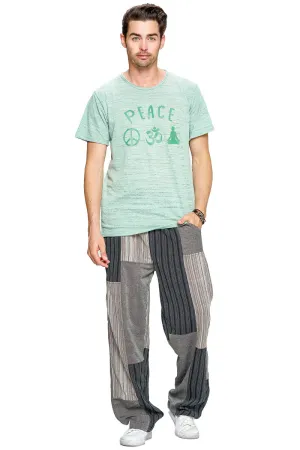 Men's Pants Patch Work