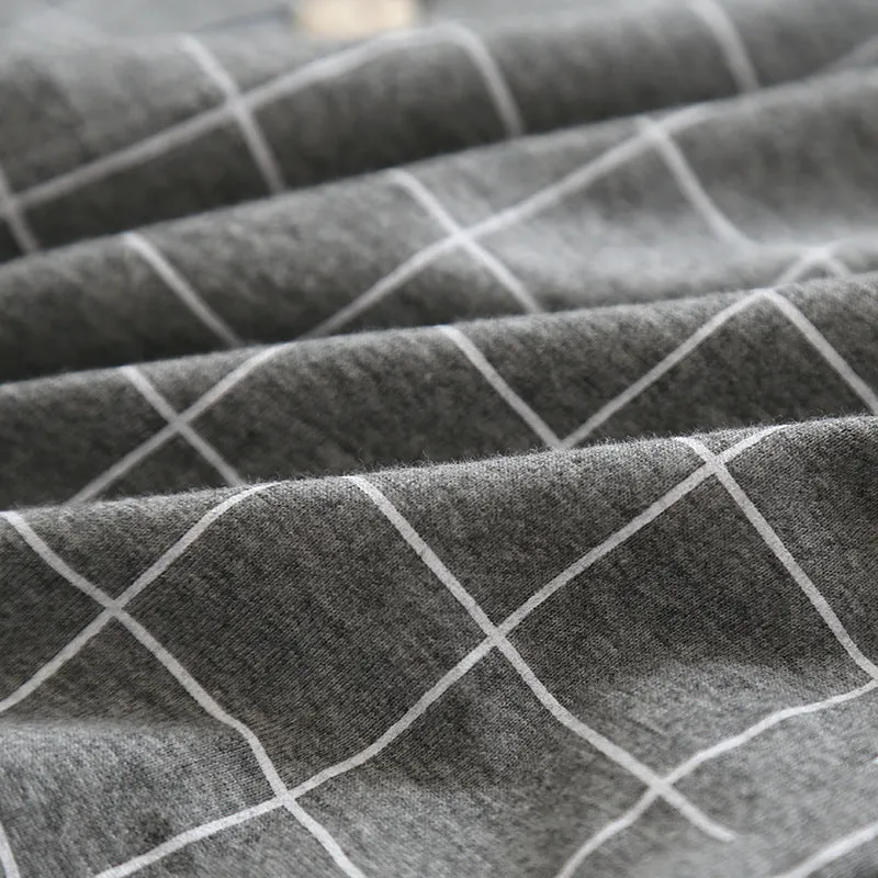 Mens Plaid Pajamas Long Sleeve