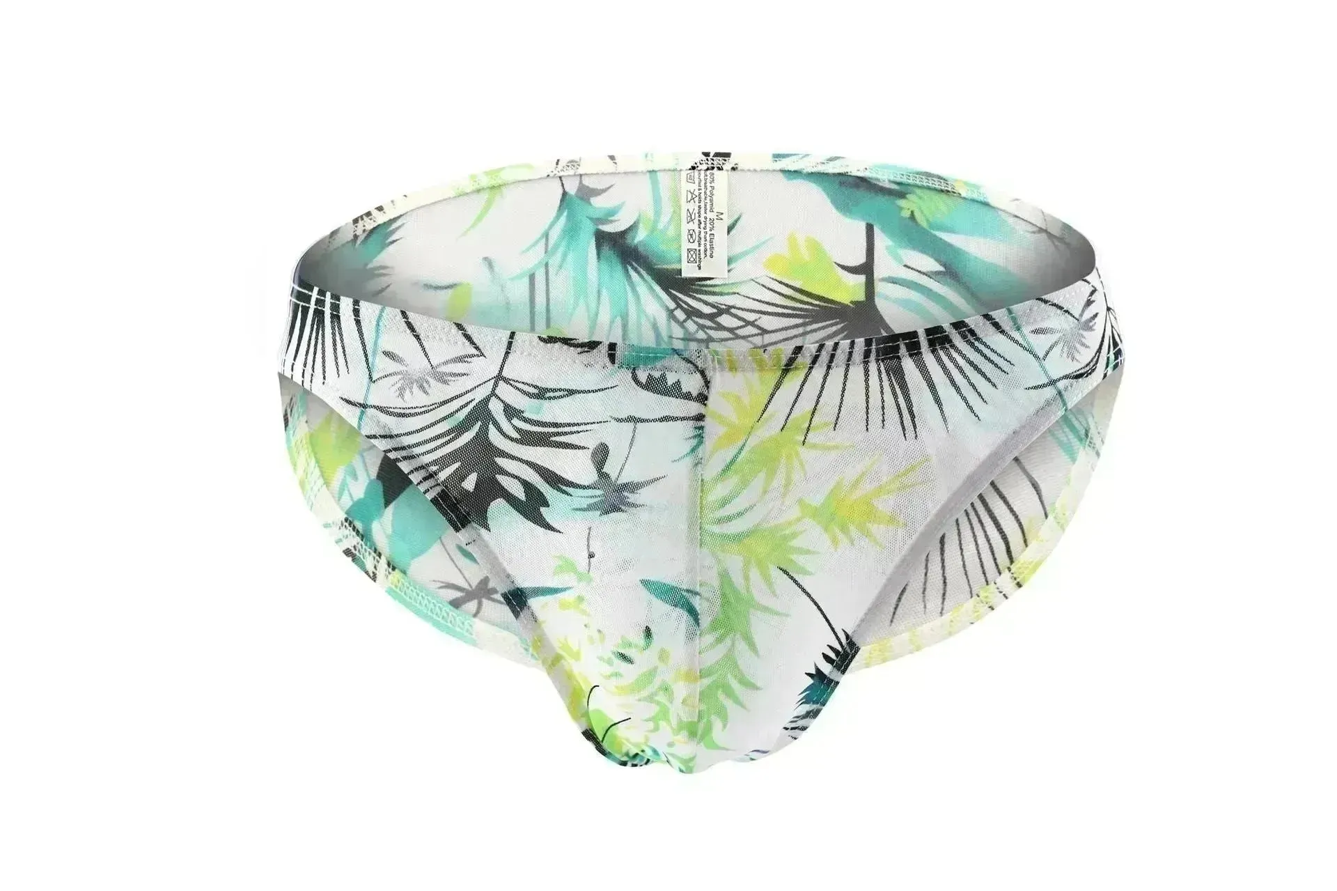 Men's Printed Briefs Breathable Mesh Multi-color Underwear