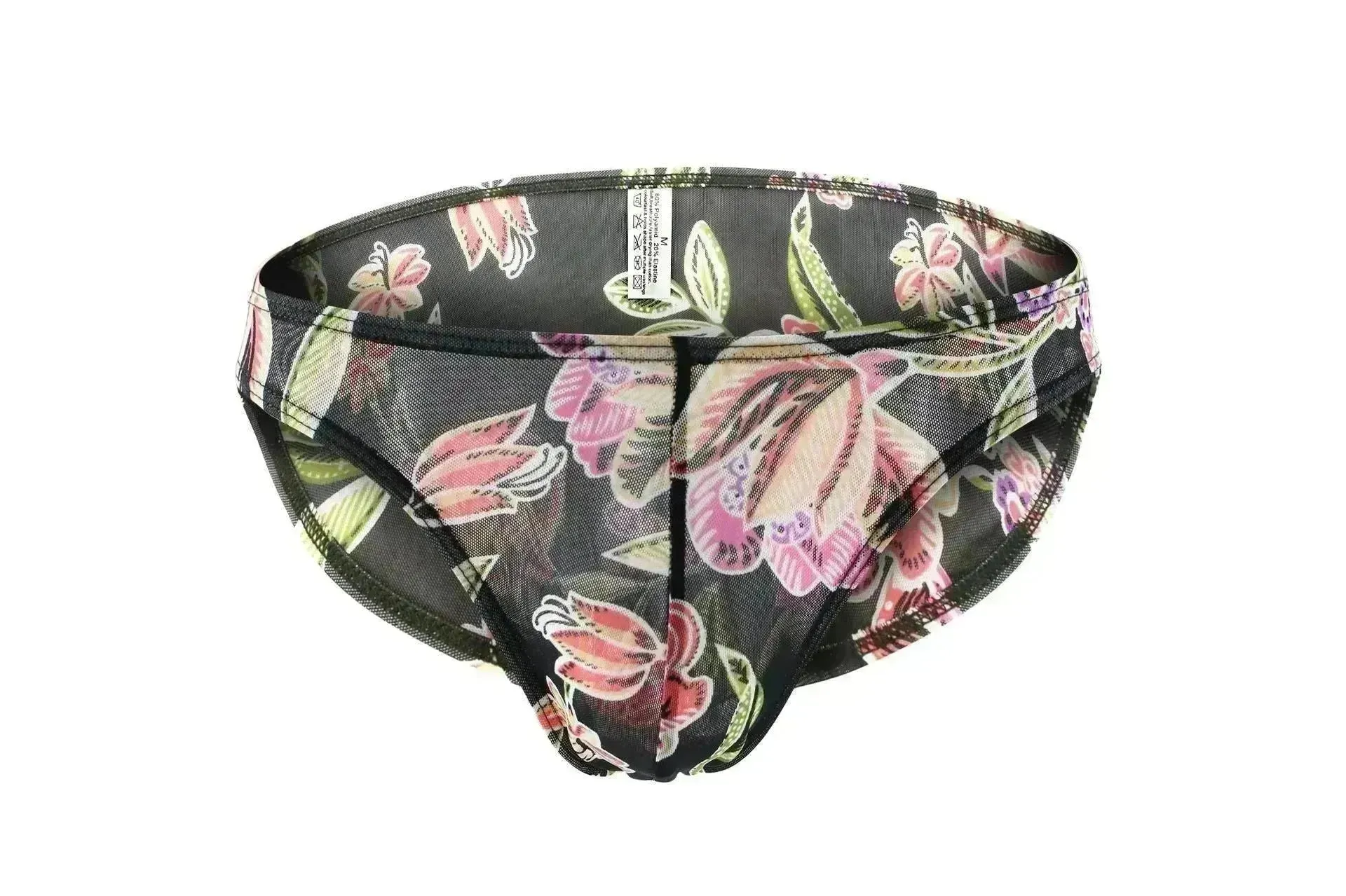 Men's Printed Briefs Breathable Mesh Multi-color Underwear