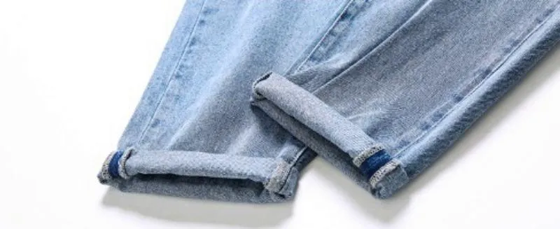 Men's Ripped Jeans With Embroidery