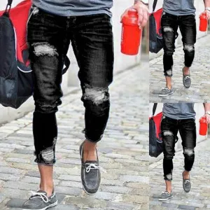 Men's ripped Trousers, Jeans