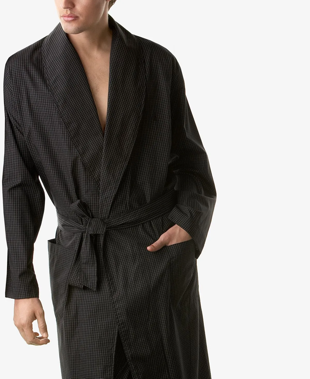Men's Sleepwear, Soho Polo Ralph Lauren Modern Plaid Robe