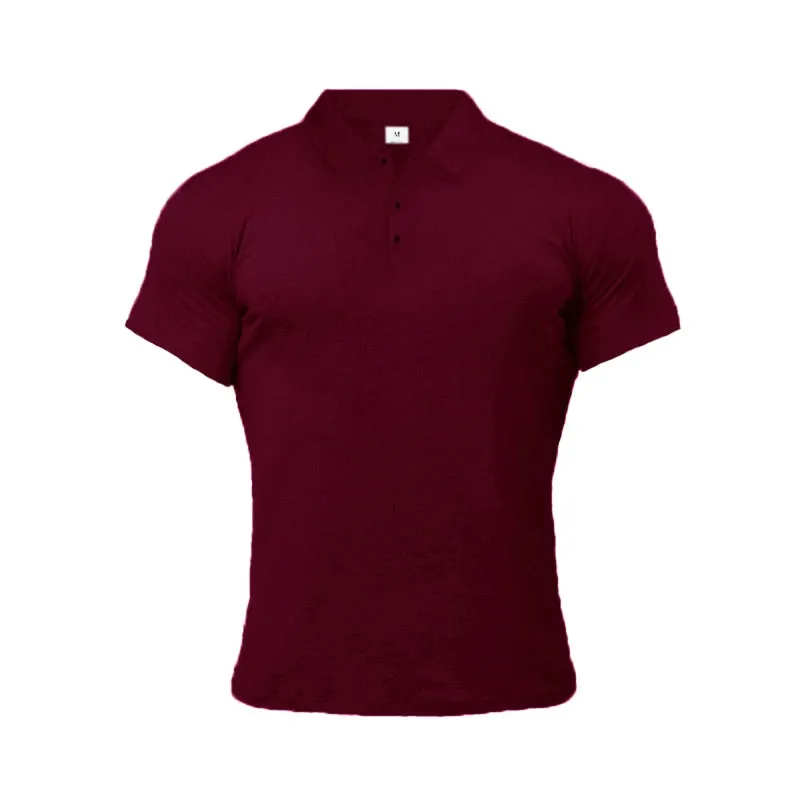 Men's Slim Fit Cotton Polo Summer Style