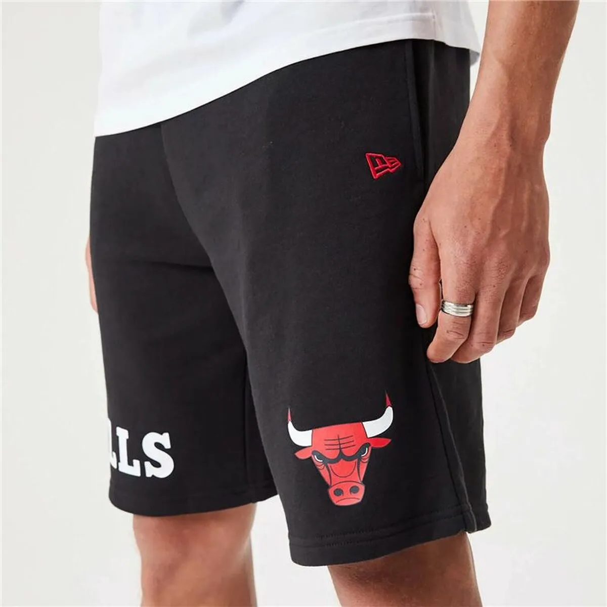 Men's Sports Shorts New Era  NBA Chicago Bulls Black Men
