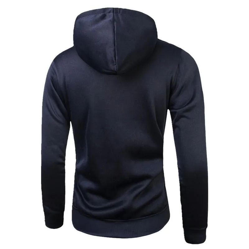 Men's Spring/Autumn Casual Printed Hoodie
