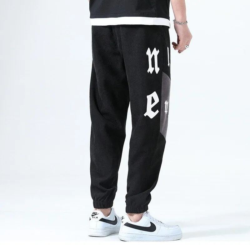 Men's Streetwear Elastic Track Pant