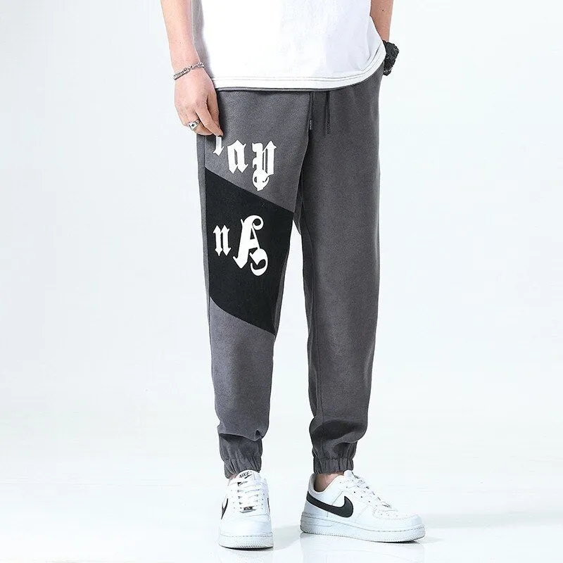 Men's Streetwear Elastic Track Pant