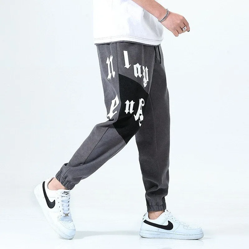Men's Streetwear Elastic Track Pant