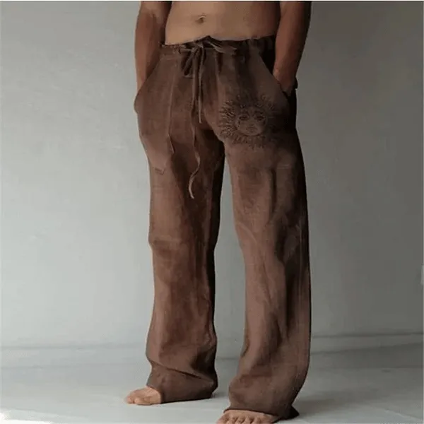 Men's Streetwear Straight Trousers