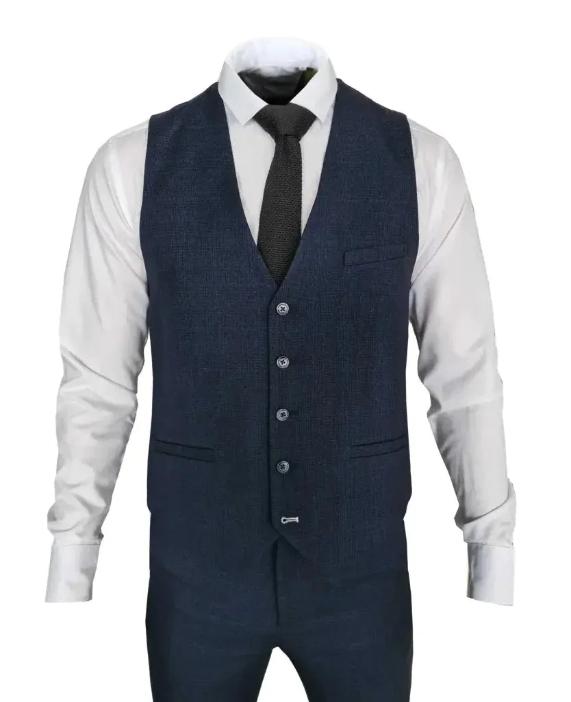 Men's Suit Navy Blue - Cavani Caridi