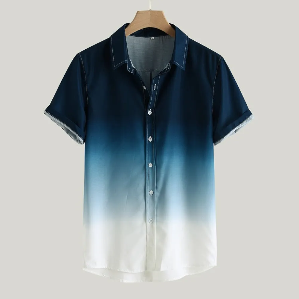 Men's Summer Breathable Short Sleeved Shirt | Plus Size