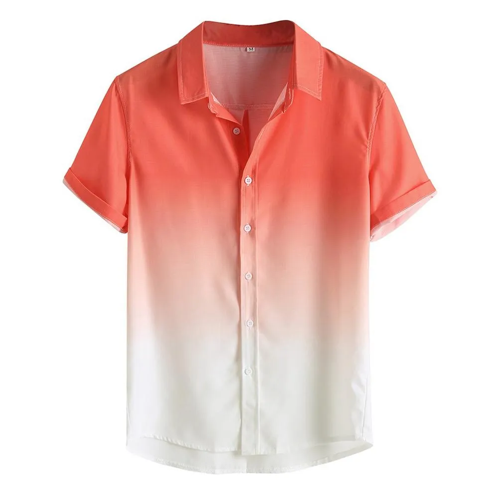 Men's Summer Breathable Short Sleeved Shirt | Plus Size