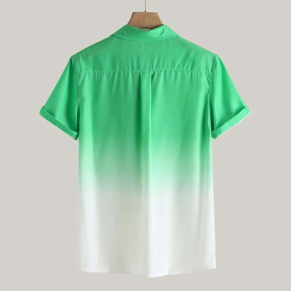 Men's Summer Breathable Short Sleeved Shirt | Plus Size
