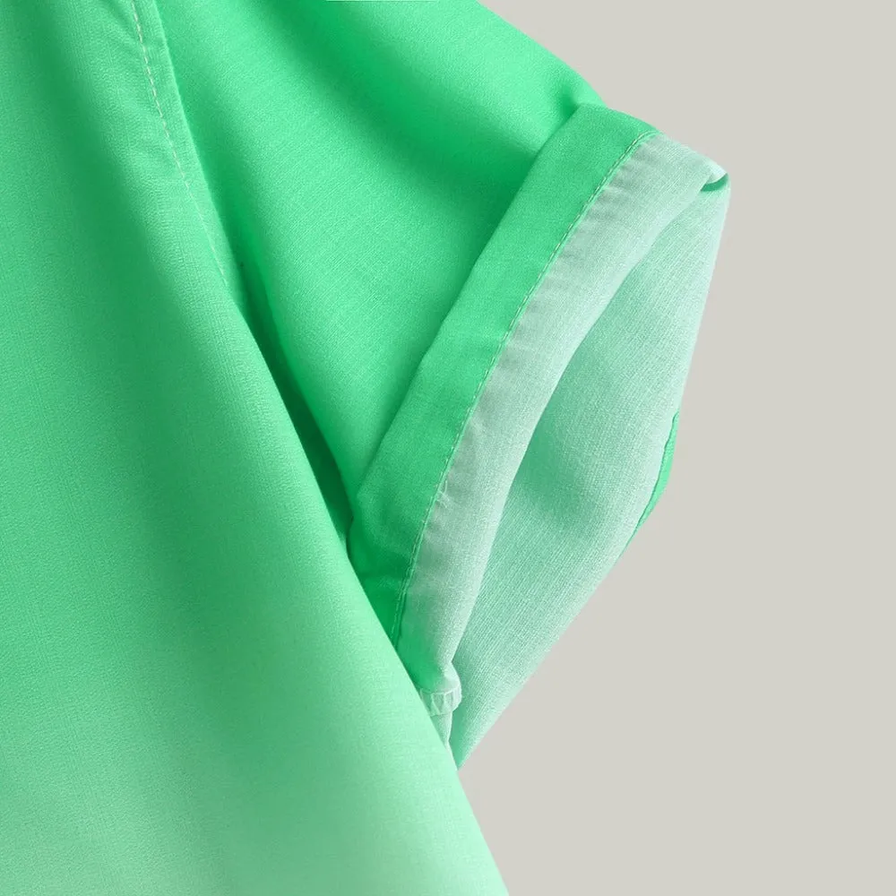 Men's Summer Breathable Short Sleeved Shirt | Plus Size