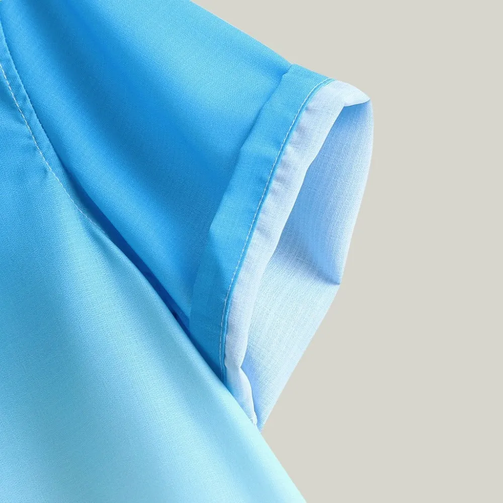 Men's Summer Breathable Short Sleeved Shirt | Plus Size