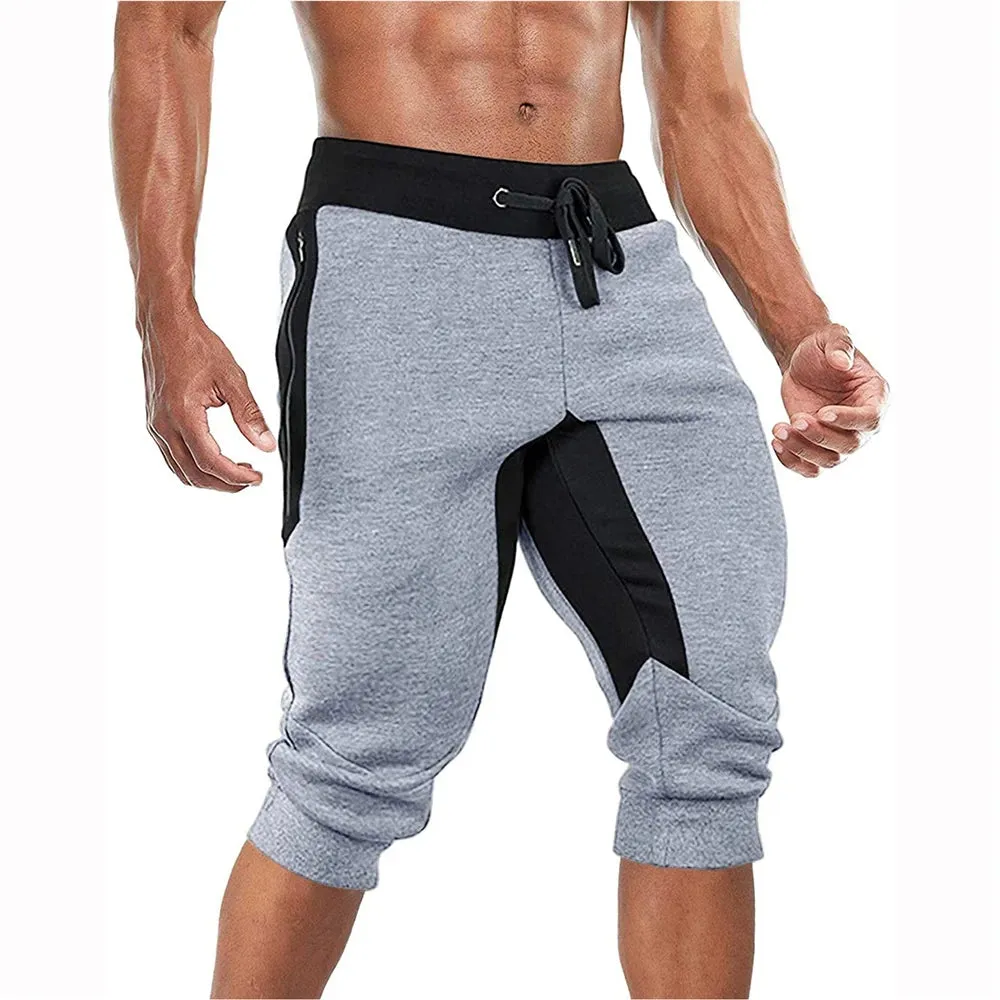 Men's Summer Capri Shorts for Running