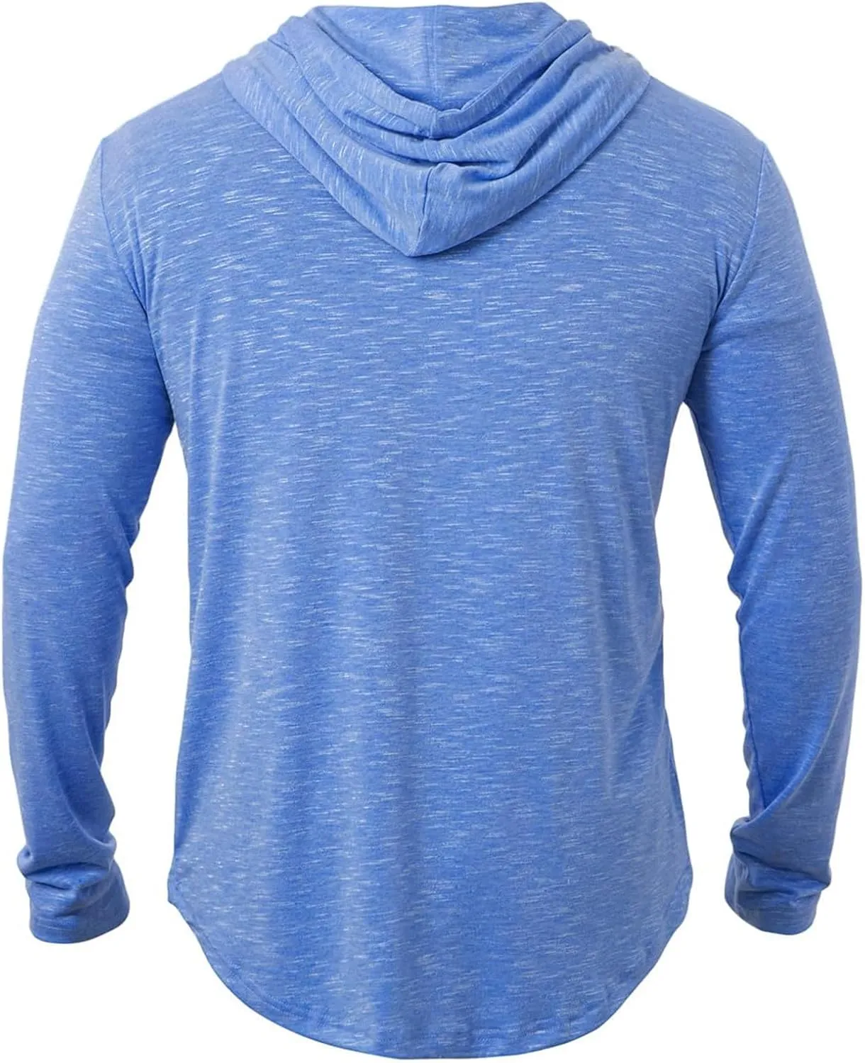 Men's Summer Shirts Long Sleeve Hat Elastic Rope Blouse Solid Color Comfy Leisure Style Sport Pants Fresh Trendy Tee