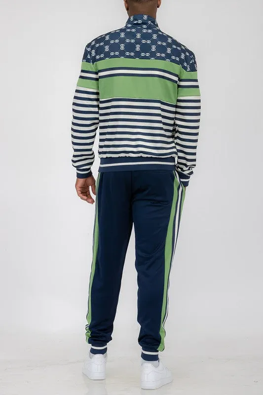 Men's Swag Chain Link Track Suit