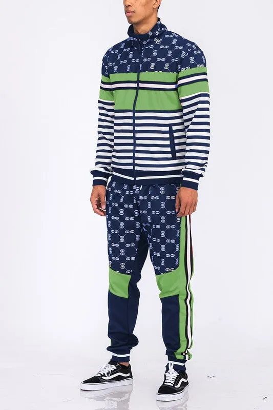 Men's Swag Chain Link Track Suit