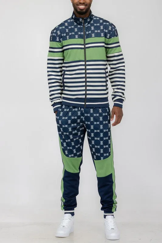 Men's Swag Chain Link Track Suit