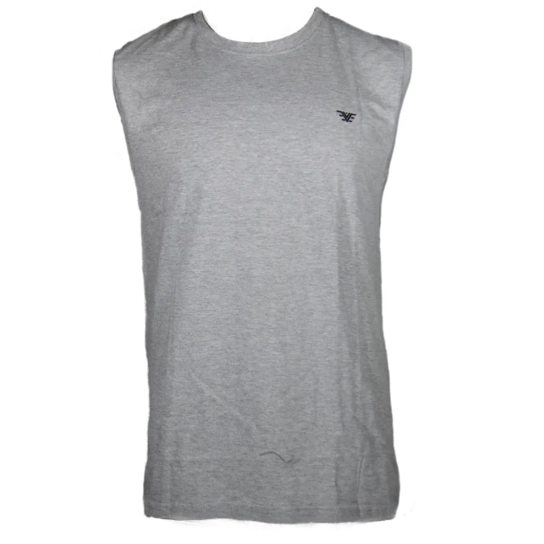 Men's Tank Top T-Shirt Casual Summer Sleeveless Solid Color Gym Muscle Shirt