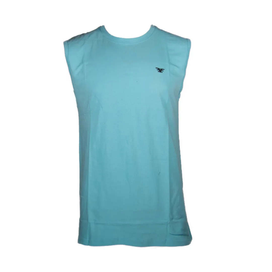 Men's Tank Top T-Shirt Casual Summer Sleeveless Solid Color Gym Muscle Shirt